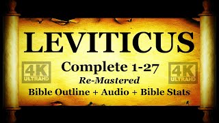 Holy Bible Book 03  The Book of Leviticus  KJV Read Along HD 4K Audio Text Narration 1 [upl. by Gnay]