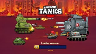 Merge Master Tanks Tank war  Best action games  Best android games action fighting shooting [upl. by Alba905]