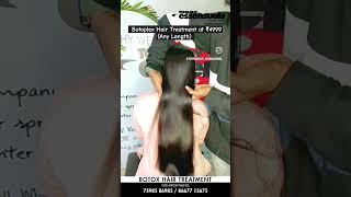 Botoplex Hair Treatment at ₹ 4999 Any Length kumbakonammakeupartistry [upl. by Anasor]