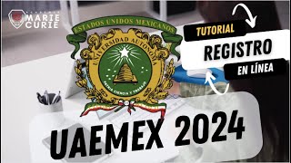 ¿Cómo me registro en la UAEMEX Tutorial paso a paso [upl. by Akinek]