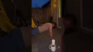 Perceval Hasselman 70 pushups percevalhasselman fitness fitnessmotivation [upl. by Ellinad424]