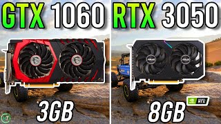 GTX 1060 3GB vs RTX 3050  Insane Difference [upl. by Tan239]