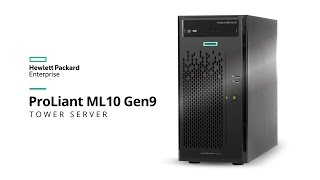 HPE Smart Buy ProLiant ML10 Gen9 [upl. by Adnuhsar]