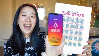 I made a Printable Christmas Advent Calendar GREAT for families [upl. by Drhacir714]