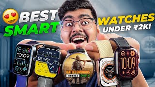 Top 5 Smartwatches Under Rs2000 😍 [upl. by Haelat725]