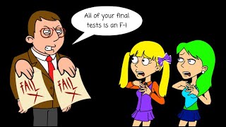 Angelica and Jenny got an F  on all of their tests [upl. by Namreg]