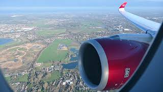 ENGINE ROAR Virgin Atlantic A3501000 takeoff from London Heathrow [upl. by Iral]