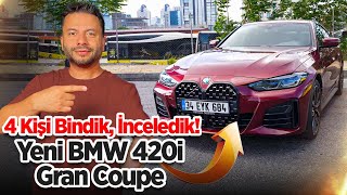 Yeni BMW 420i Gran Coupe  M Sport inceleme ve test sürüşü [upl. by Nilesoj]