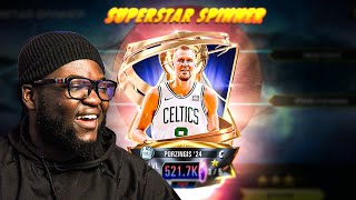 NBA 2K Mobile  FINALS SUPERSTAR SPINNER 😍 [upl. by Vacla]