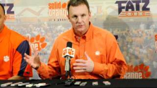 Clemson introduces new offensive coordinator Chad Morris [upl. by Phaidra]