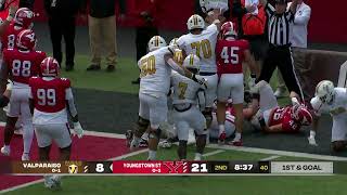 Highlights from the football game between YSU vs Valparaiso  September 7 2024 [upl. by Milak]