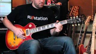 Martin G  Riffstation plays the solo from Sweet Child of Mine from Guns and Roses [upl. by Nived]