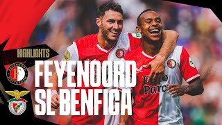 Goals by IGOR PAIXÃO amp SANTIAGO GIMENEZ 🤩  Highlights Feyenoord  SL Benfica  Friendly 20232024 [upl. by Leahcimnhoj]