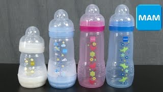 AntiColic amp Easy Active Baby Bottles from MAM [upl. by Eirual32]