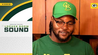 Rashan Gary ‘To be honest it really hasn’t hit me yet’ [upl. by Eerrehs]