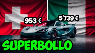 SUPERBOLLO differenza assurda tra Italia e Svizzera [upl. by Uhayile606]