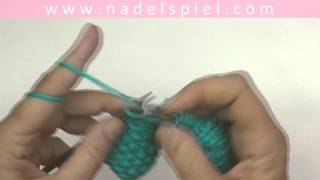 Stricken lernen mit eliZZZa 16  Knopfloch quer [upl. by Ahsier]