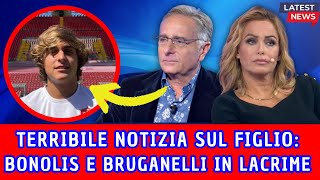 BONOLIS E BRUGANELLI CONFESSANO IN LACRIME quot NOSTRO FIGLIO Equot [upl. by Anawak]