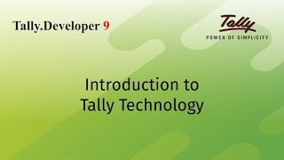 Introduction to Tally Technology [upl. by Aveline978]