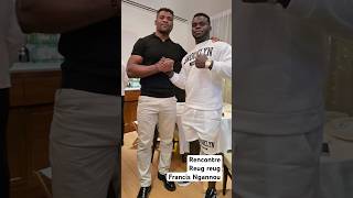 Rencontre Reug Reug et Fancis Ngannou au Royal Antlantis shorts [upl. by Kosse600]