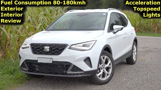 2024 Seat Arona FR 15 TSI 150 PS  Test Drive with RealWorld Fuel Consumption [upl. by Papke933]