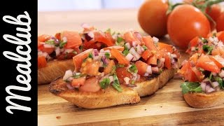 italienisches Bruschetta  MealClub [upl. by Idroj]