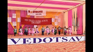 Ved Dhara Global School VEDOTSAV2024 Shringar Ras wonderful dance performance2 [upl. by Nowed388]