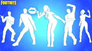 Top 30 Legendary Fortnite Dances With The Best Music [upl. by Ariem306]