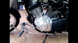 Virago 250 bobber argentina 100 [upl. by Merth]