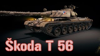 Skoda T 56 Skin World Of Tanks [upl. by Kearney681]