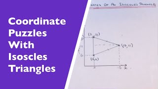 Isosceles Triangles Lesson Basic Geometry Concepts [upl. by Adlihtam]