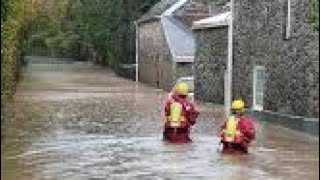 bike ride around a flooded Newton abbot bike ride [upl. by Hamaso]