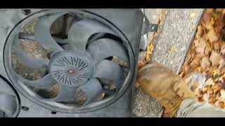 HOW TO REPLACE THE RADIATOR FAN ONA 2009 VOLVO S80  12689 [upl. by Rehpatsirhc]