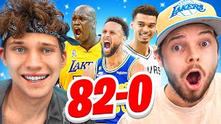 ALLTIME 820 NBA Team Challenge Vs Jesser [upl. by Chlo324]