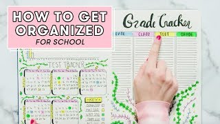 How to Get Organized for School  Plan With Me [upl. by Emelina395]