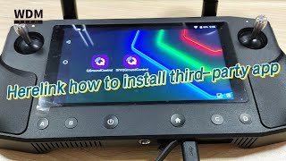 Herelink how to install third party APP [upl. by Esma]