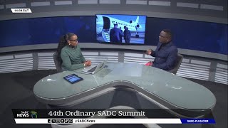 44th Ordinary SADC Summit Khayelihle Khumalo updates [upl. by Idahs]