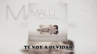 2 Malú  Te Voy a Olvidar Audio [upl. by Eiduam]