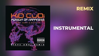 Pursuit Of Happiness Steve Aoki Instrumental Remix — Kid Cudi [upl. by Rudman]