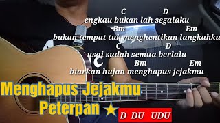 Chord Menghapus Jejakmu Peterpan [upl. by Acinomal]