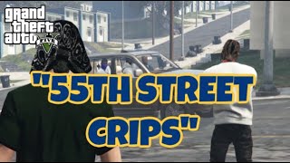 quot55TH STREET CRIPSquot GTA 5 MIGGA STORIES 216 AYOY [upl. by Coltson]