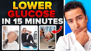 3 Tips To Lower Glucose In Just 15 Minutes [upl. by Azarcon]