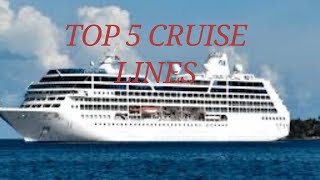 Top 5 cruise lines you must experience [upl. by Sunny323]