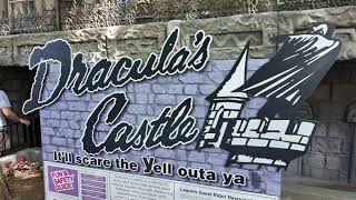 Draculas Castle at Lagoon • Low Light OnRide POV 2024 [upl. by Legge671]