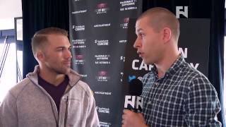 UFC Fight Night 54 Bryan Caraway  quotI Get To Come In There And Be The Spoilerquot [upl. by Eelahc]