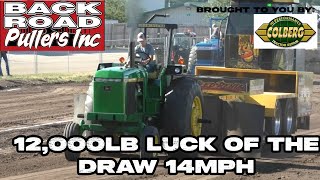 12000lb Luck of the Draw 14MPH  Henry County Fair 2024 [upl. by Ahsek]