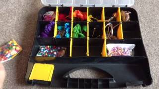 Embroidery floss storage [upl. by Lonergan]