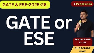 GATE vs ESE Which Exam Should You Choose [upl. by Eillil]