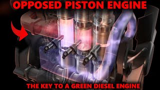 The Achates Opposed Piston Engine The Only Green Diesel Engine [upl. by Haley]