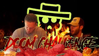 22 MILLION Scoville Unit Taco Challenge  Taqueria 304 DOOM CHALLENGE [upl. by Nojed]